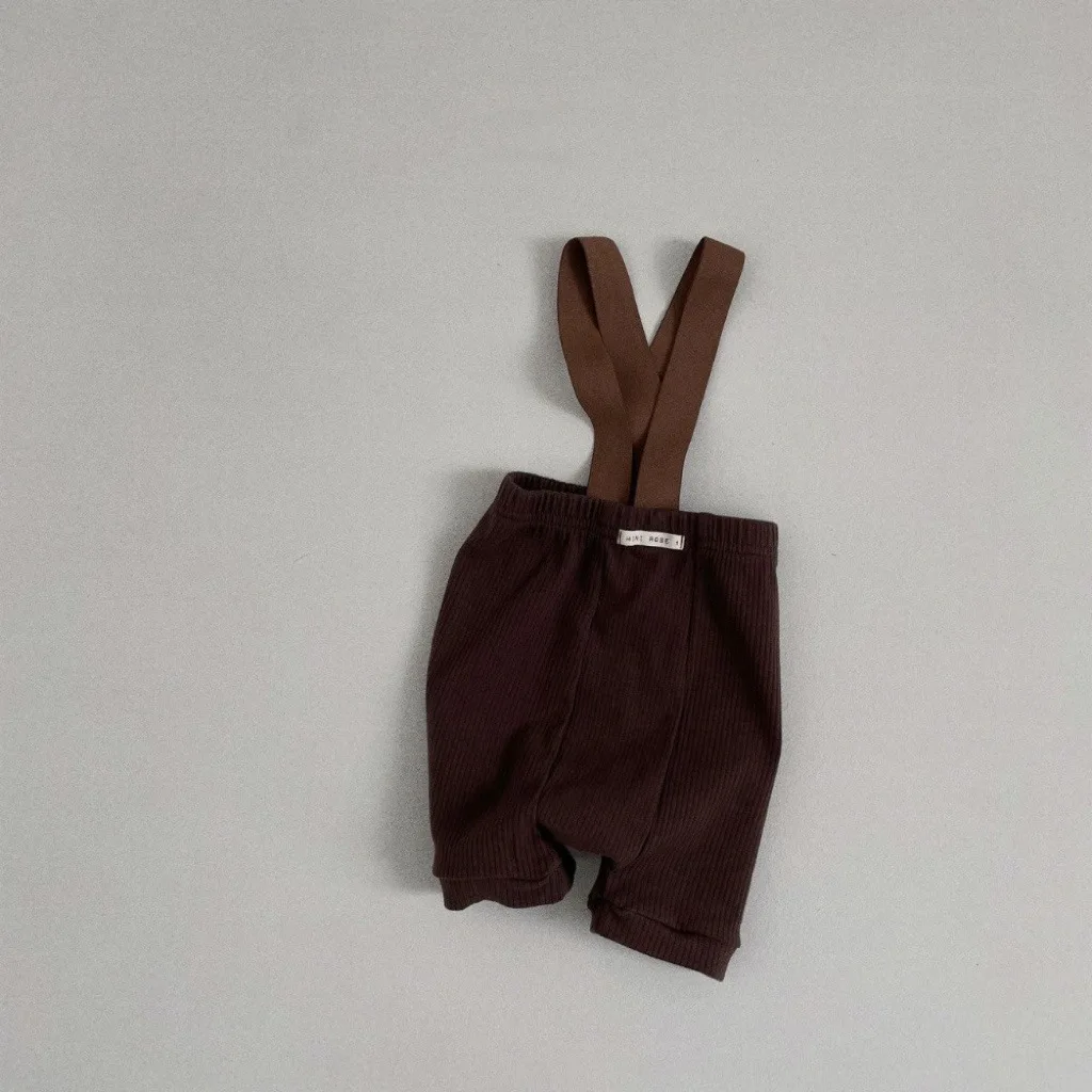 Newborn Baby Boy Casual Vertical Stripes Knitting Overalls Short Pants Summer Thin Big Pp Cotton Cute Toddler Girl Shorts cotton shorts casual shorts