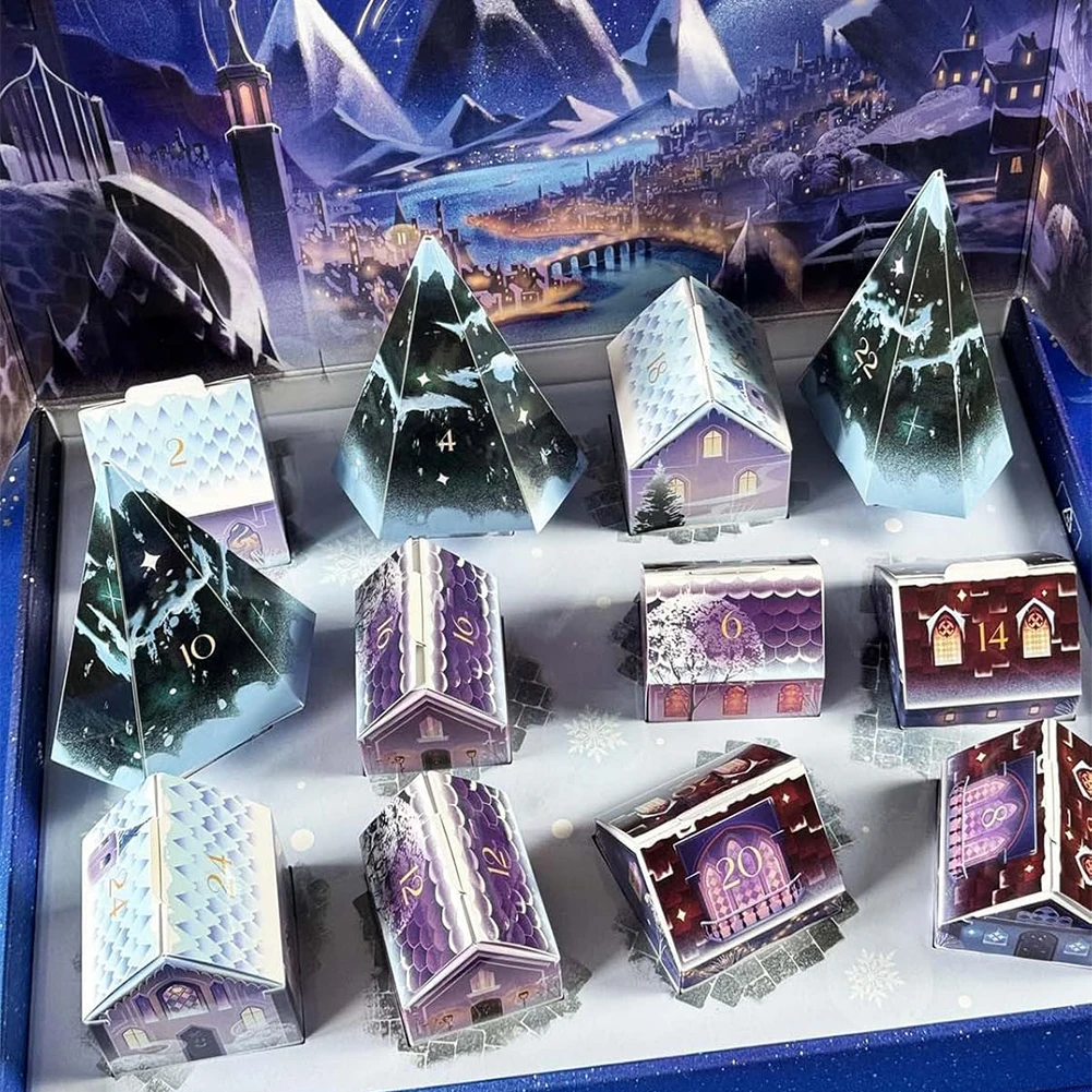 Christmas Advent Calendar 12 Days Velaris Christmas House Countdown Calendar Exquisite Surprise Advent For Kids Xmas Gifts