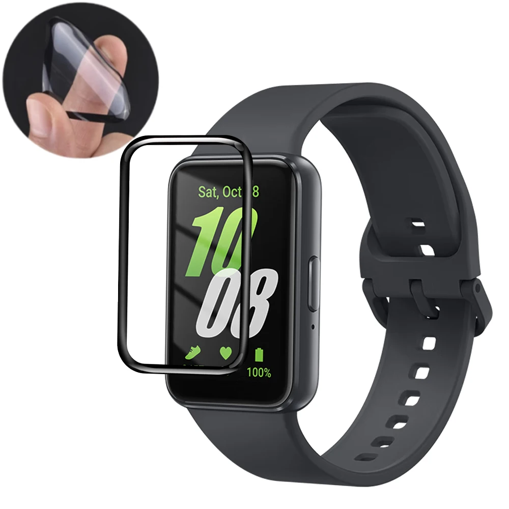 HD Clear Full-Cover Screen Protector with Flexible Film