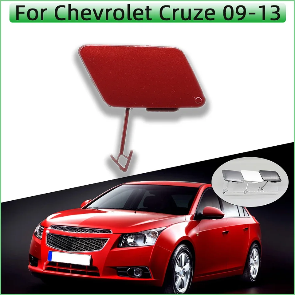 

Tow Hook Trailer Lid Garnish Traction For Chevrolet Cruze 2009 2010 2011 2012 2013 Front Bumper Towing Hook Cap Cover Painted