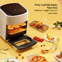 Smart Air Fryer Oven With 15 L Capacity Visual Window Touch Function Panel Versatile Cooking with Easy Clean-Up Anti Dry Burning 2