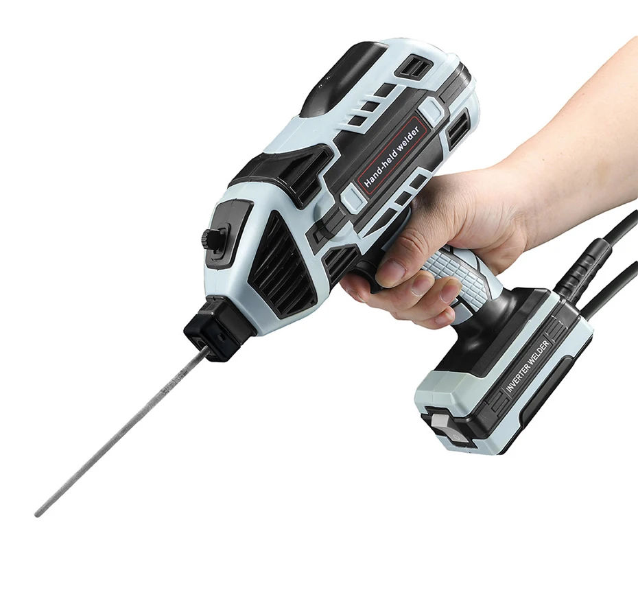 4600W Handheld Inverter ARC Welder 220V 110V Portable Automatic Electric Welding Machine And Mask Steel Brush Home DIY Soldering
