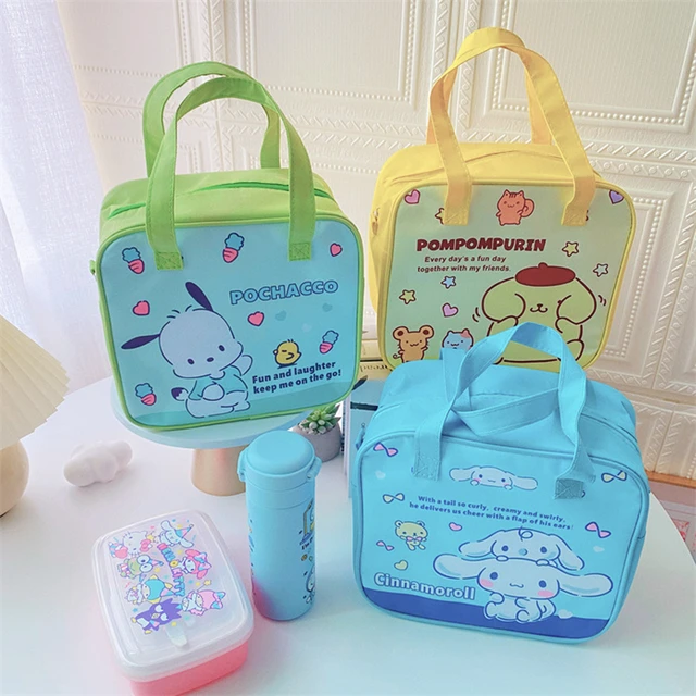 My Melody Cinnamoroll Kuromi Pompompurin Pochacco Handbag Lunch