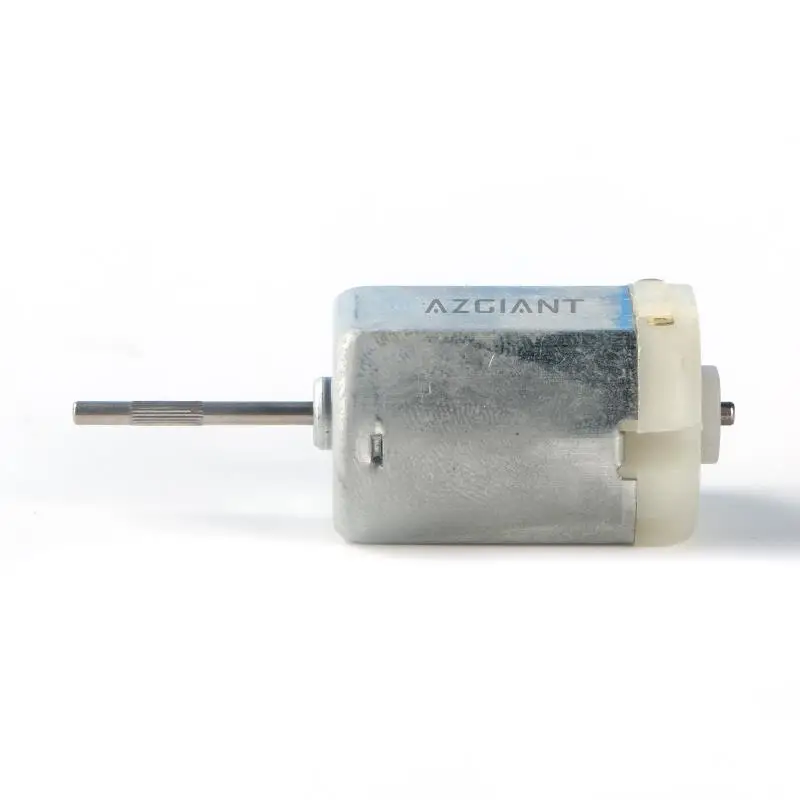 1 조각 긴 널링 샤프트 26.8mm FK-280SA-11410 마이크로 모터 280 카본 브러시 자동차 도어 잠금 모터 12V 외부 단자 접촉