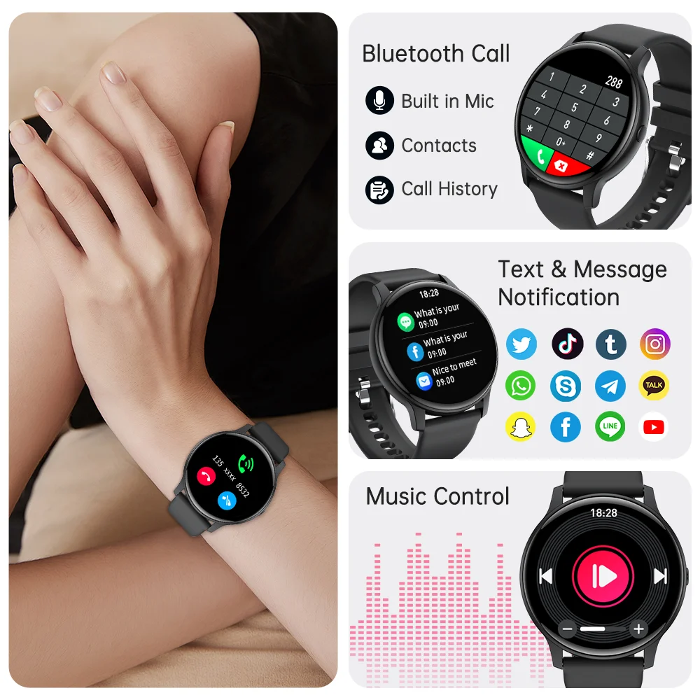 Wasserdichte Smartwatch Fitnessuhr Mit Schwimmfunktion Smartwatch