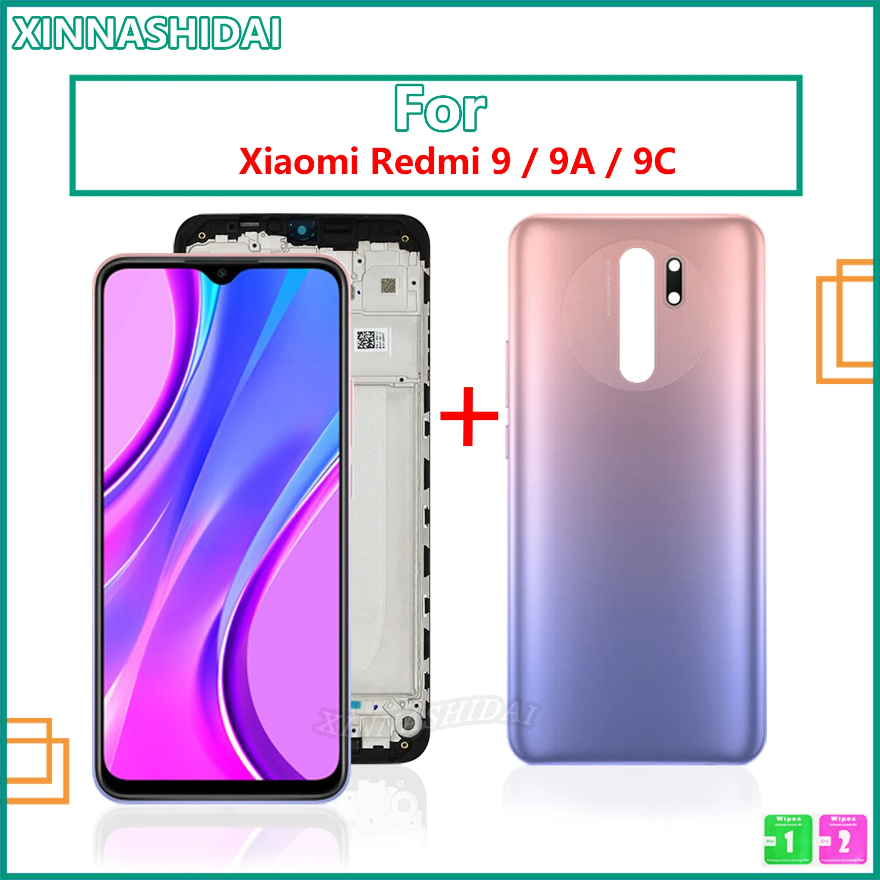 AAA-TFT-For-Xiaomi-Redmi-9-9A-9C-LCD-Display-Touch-Screen-Digitizer-For ...