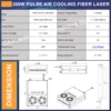 [US Ship] 200W Pulse Laser Cleaner Industrial Mold Rust Removal Cleaning Oil Paint for Metal Rubber Furniture DDP TO US 5