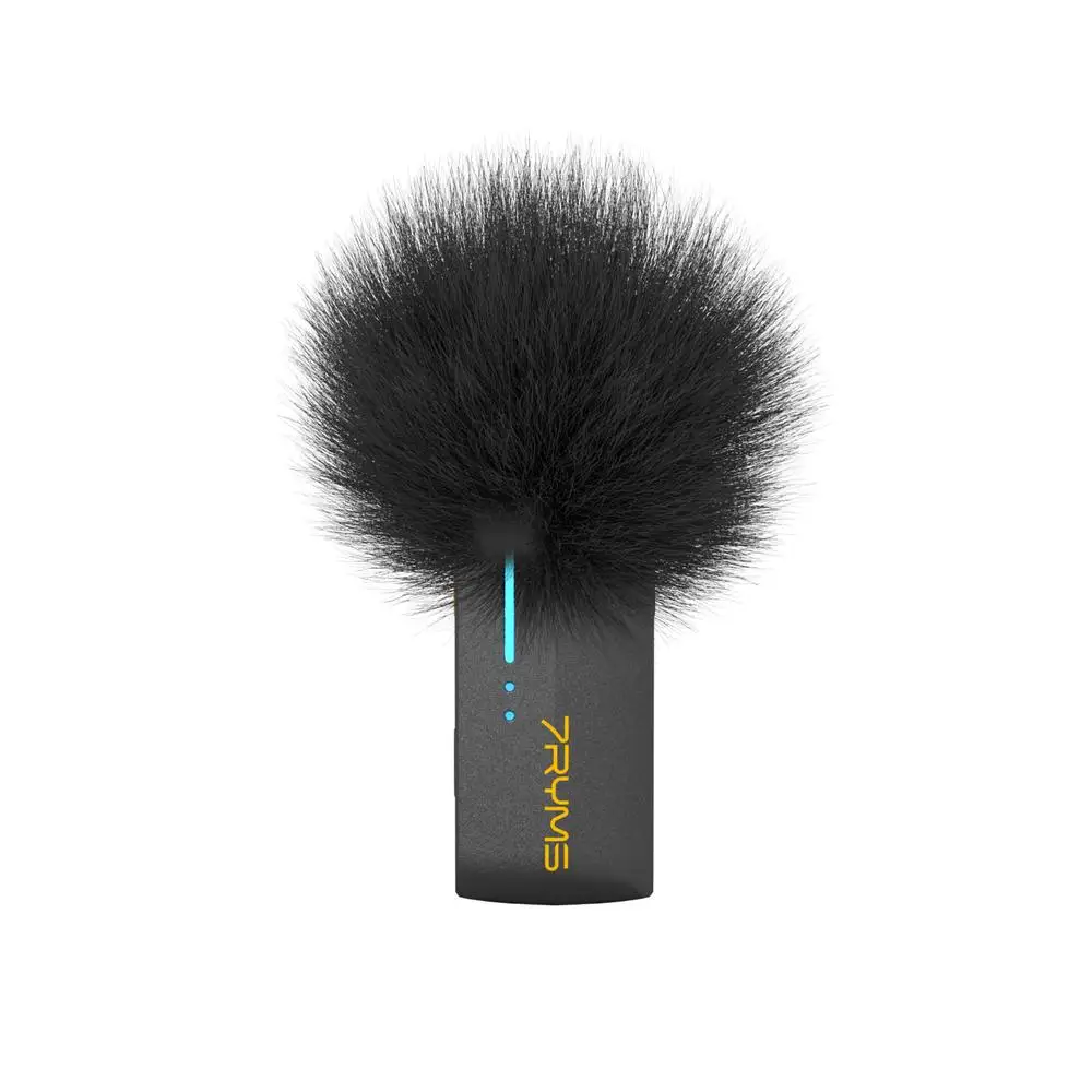 7Ryms iRay DW40 Wireless Lavalier Microphone with 4 Transmitters,48kHz/24bit Rec