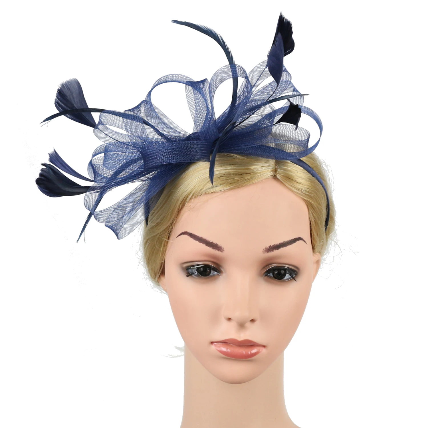 Fashion Hat Women Fascinator Cocktail Wedding Party Headpiece Headwear Hair Accessories Hairpin