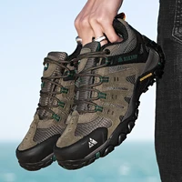 Running Shoes Summer Sports Shoes Men's Shoes Spring And Autumn Breathable Casual Walking Shoes Lace-Up Lightweight Solid Color 1