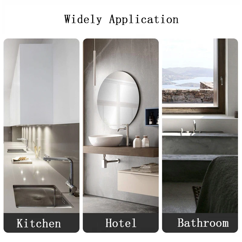 Description Picture 6 of itemFaucet Plate Hole Tap Cover Deck Plate Stainless Steel Bathroom Kitchen Sink For Most Single Hole Faucet Kitchen Accessory