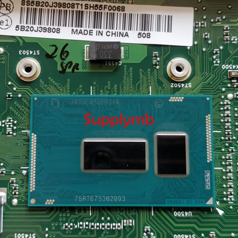 Рисунок 3 - 5B20J39808 5B20J39813 материнская