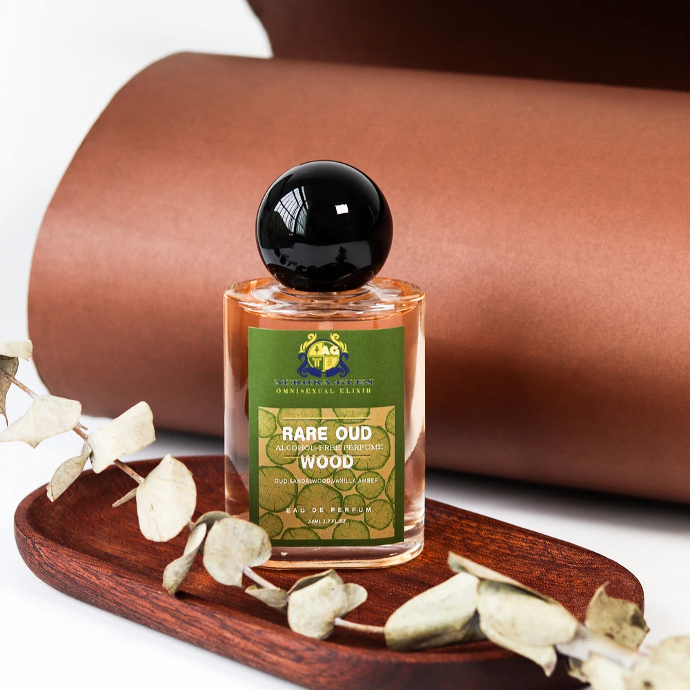 Seltenes Oud Eau de Parfum – Luxuriöser, holziger, alkoholfreier Duft mit Sandelholz, Tonkabohne und Amber. Für Damen und Herren._voghion.com