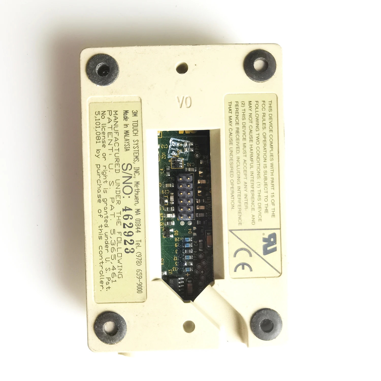 MicroTouch 적외선 유리 컨트롤패널, EXII-1725SC Rev3.101844 PAT 5365461, 3M