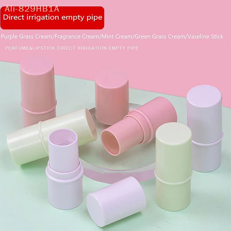 

6g Refillable Lipstick Tube Lip Balm Container Empty Cosmetic Containers Lotion Container Travel Bottle