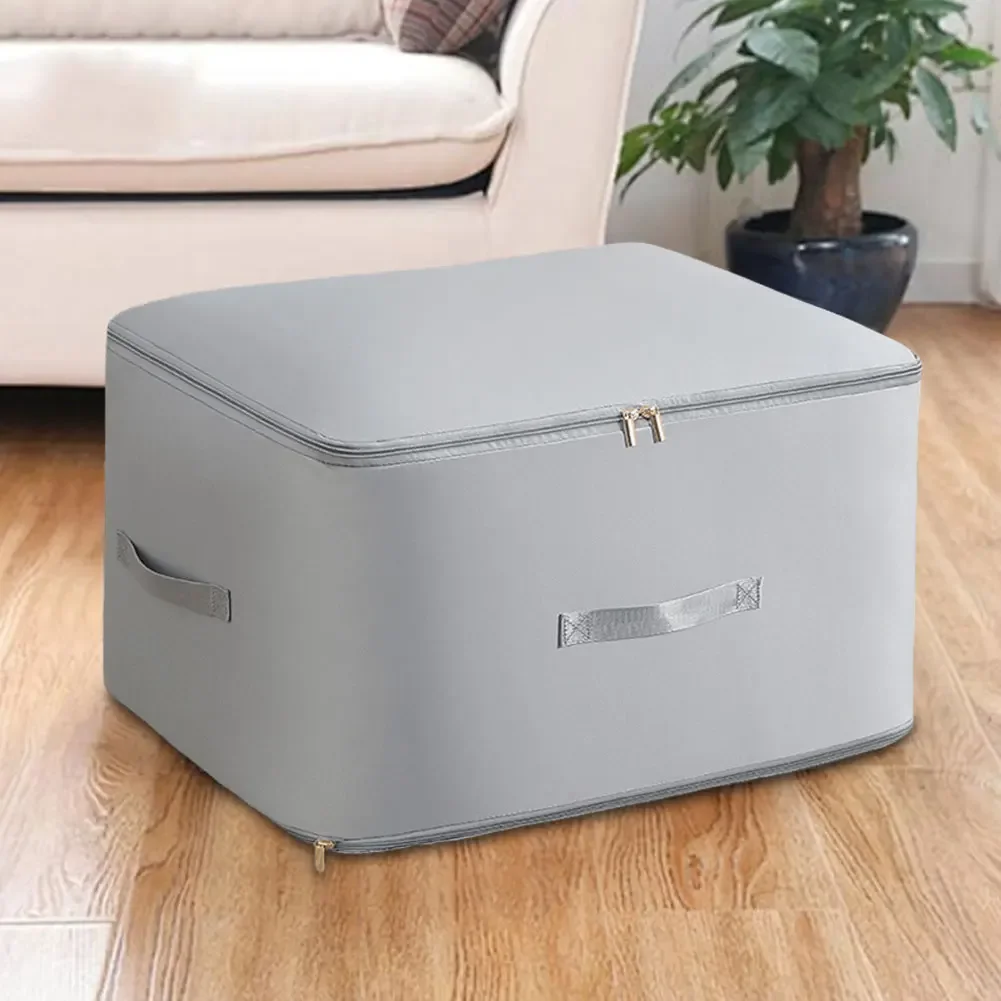 Compression Clothes Storage Bag Large Capacity Cabinet Organizer Quilt Pillow Blanket Organizer Bedding Storage Organizer Bag 6
