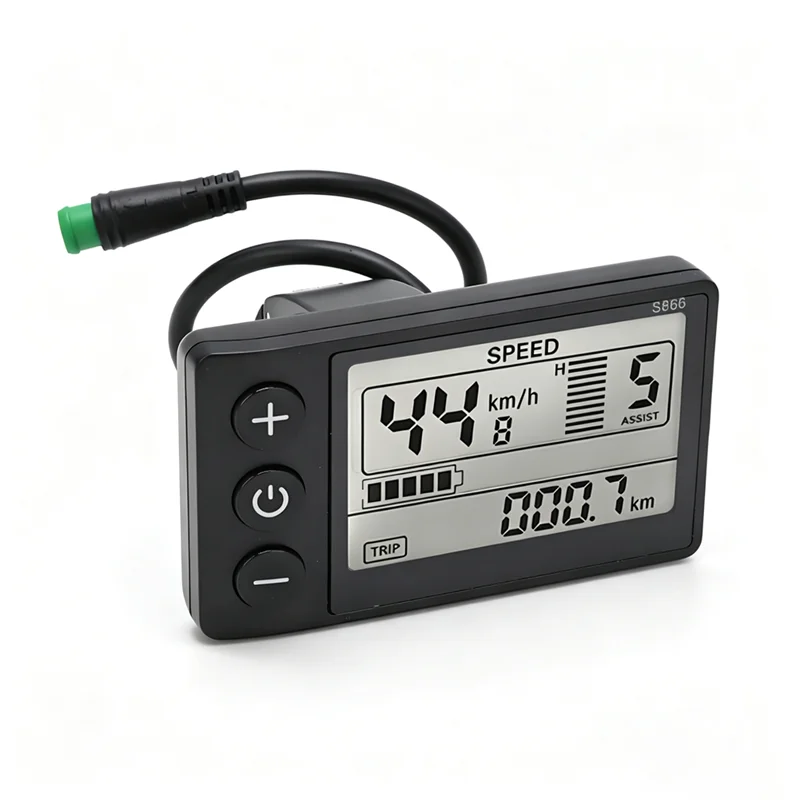 Enhanced LCD Display Screen for Electric Bike and Scooter Control Panel