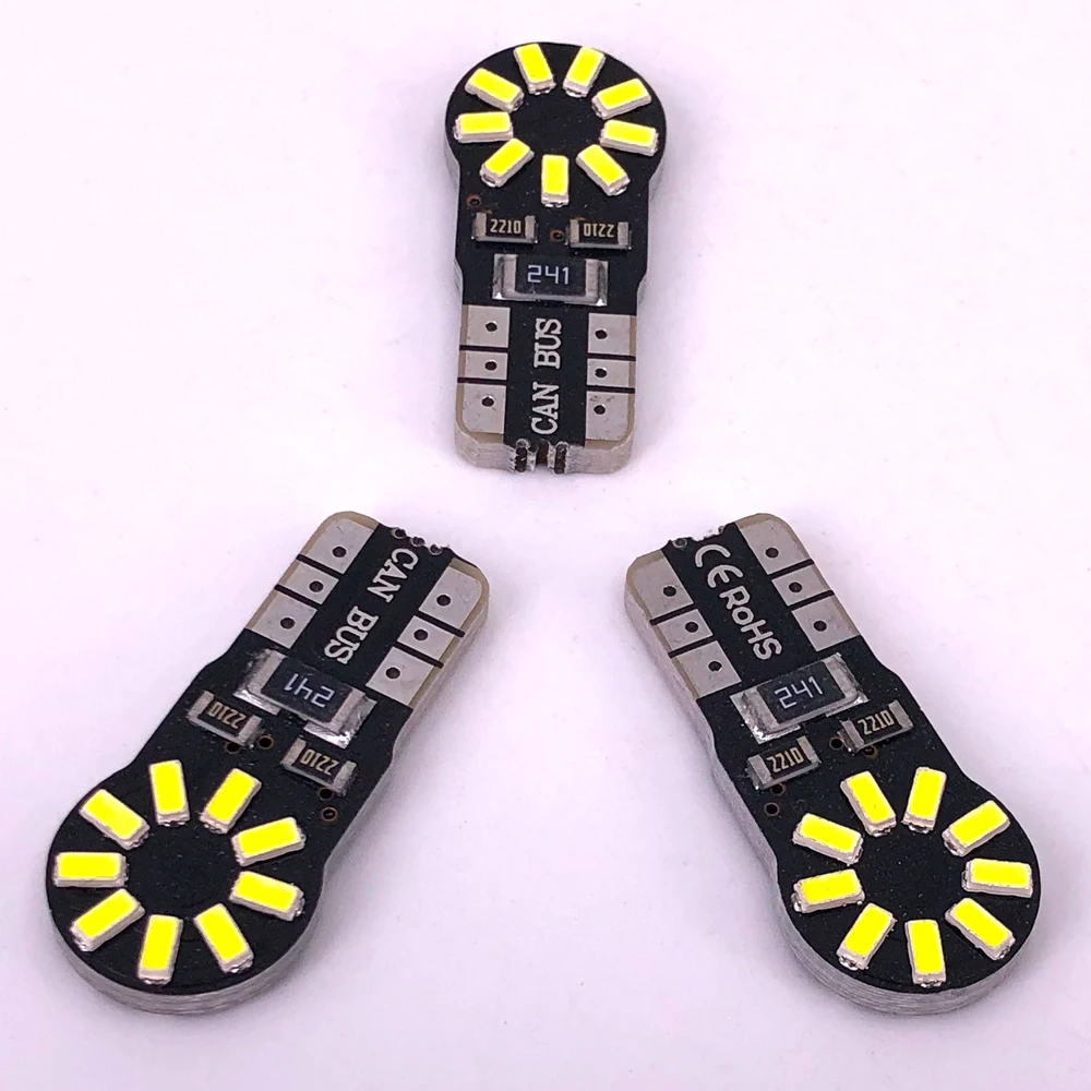 �ڵ��� T10 LED 100 194 W5W 168 SMD 18 LED �ڵ� ��� ���� ���� ���� ���̵� ���� DC12V, 3014 ��