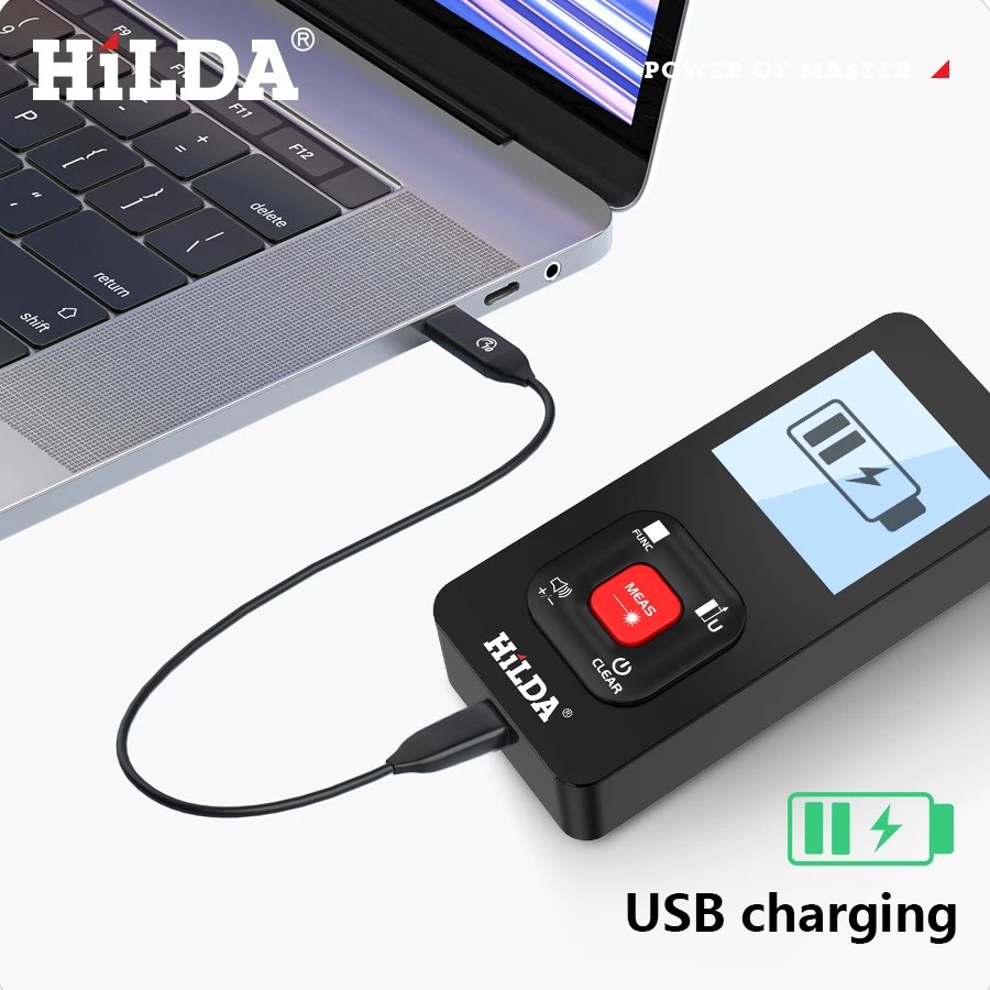 Enhanced Laser Distance Meter - Accurate and Versatile Measurement Tool
