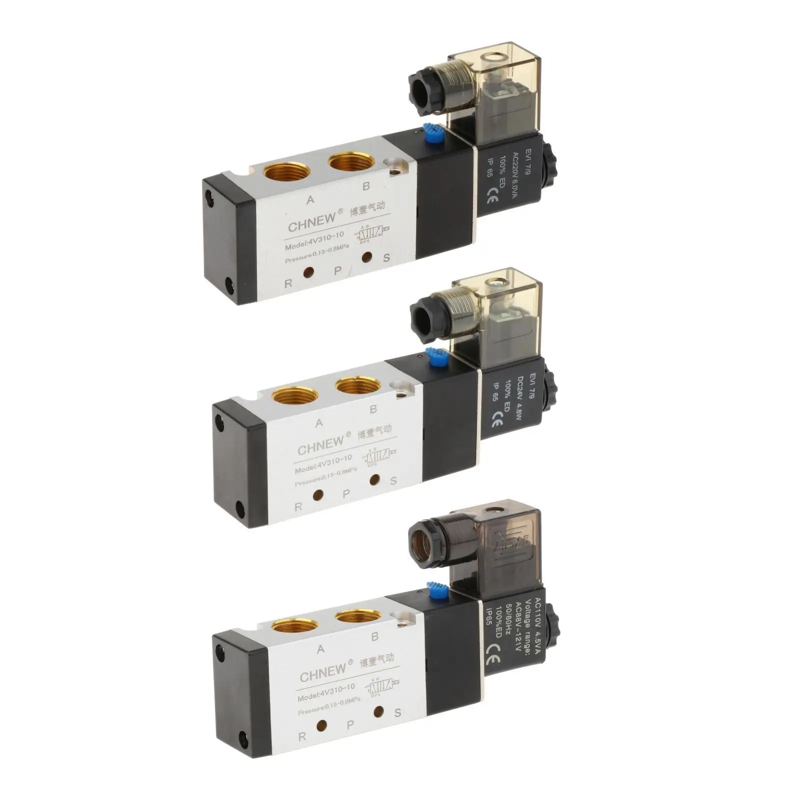 Pneumatic Solenoid Valve Assembly Spare Parts Easy to Install Replacement Aluminum Alloy Accessories Electric Solenoid Air Valve Pneumatic Solenoid Valve Assembly Spare Parts Easy to Install Replacement Aluminum Alloy Accessories Electric Solenoid Air Valve