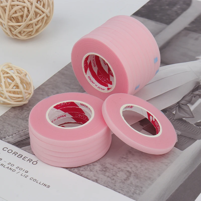 eyelash extension tape 10 Rolls 4mm Width Eyelash Extension Tape Makeup Breathable Easy to Tear Micropore Tape Tools Grafting Lashes