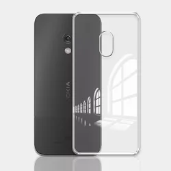 Clear Soft Silicone Shockproof Phone Case - Enhanced Protection Cover for Nokia215 4G 2024 (Clear)