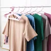 5pcs Clothes Hanger Household Hanger Non-slip Plastic Hanger Multifunctional Seamless Hanging Organizer for Clothes Hangers 2