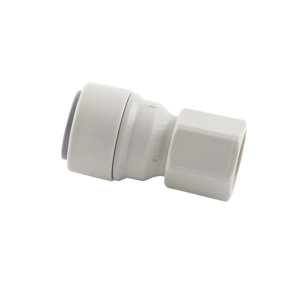 Beer Keg Connector Homebrew Fitting Water Pipe Fitting Plastic Speedfit 3/8" X 1/4" FFL Push-Fit Connectors for Homebrew Corny/Cornelius Keg