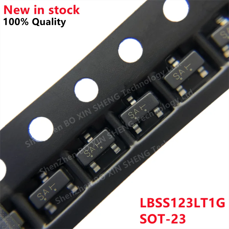 100 Stück BSS123 SOT23 – N-Kanal MOSFET SMD Tran Produktbild-Vorschau 2