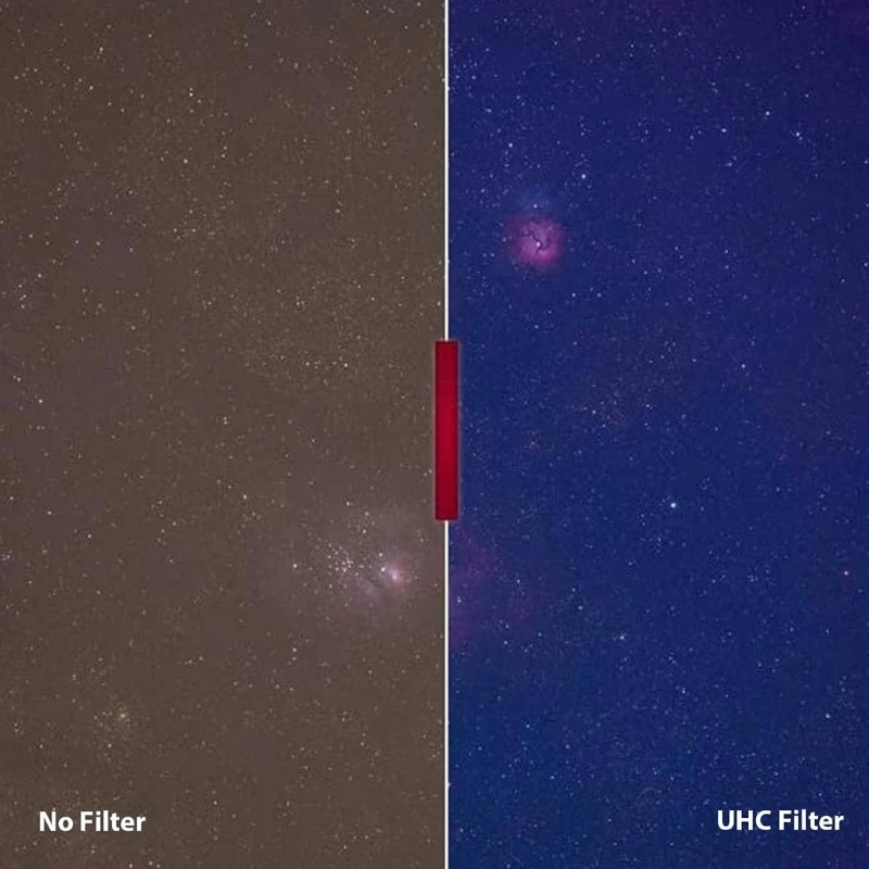367A Convenient UHC Filter for 1.25" Telescopes for Clearer Planet Views Perfect Astrophotography telescope filter