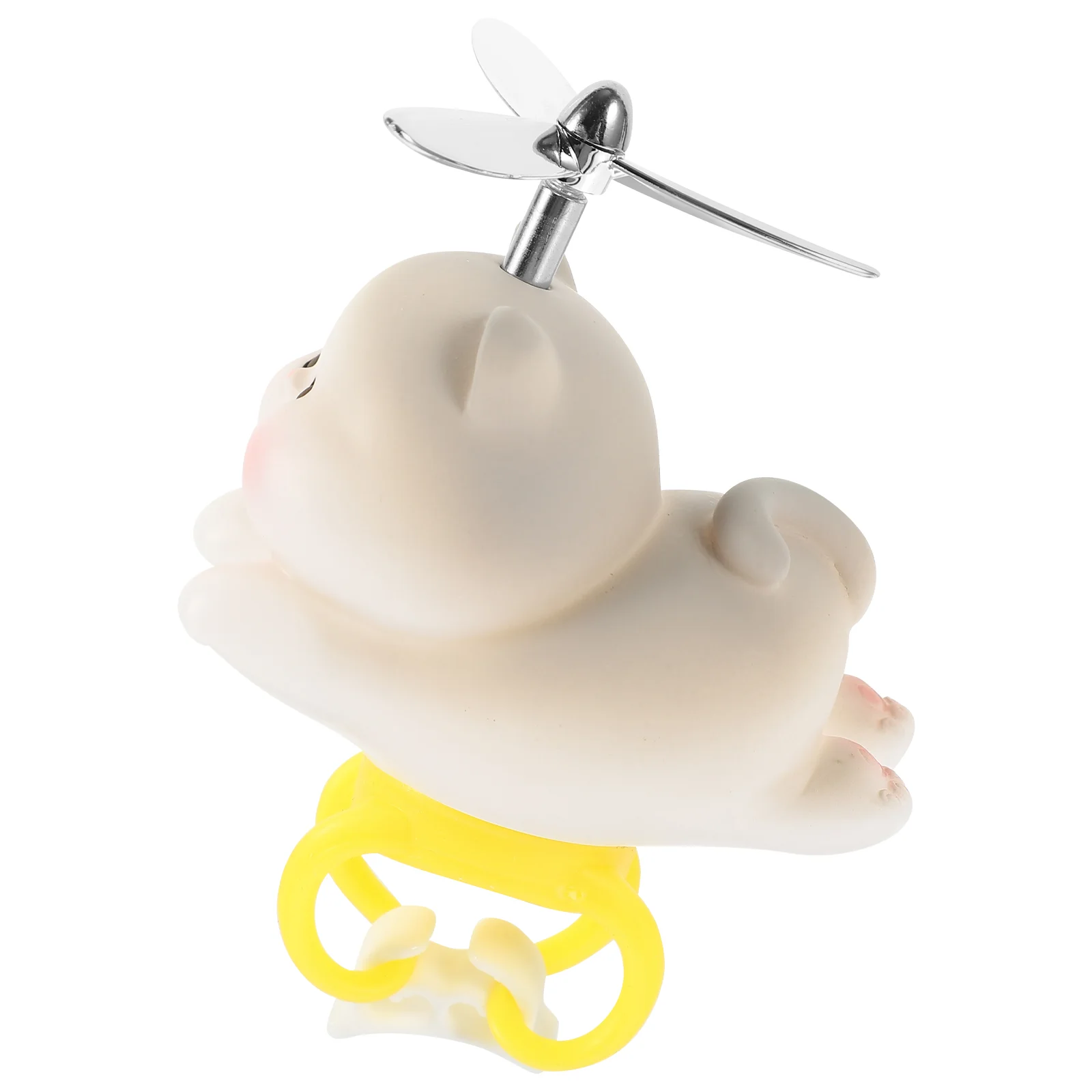 

Ornaments Bike Propeller Cat Motorcycle Handlebar Accessories Vinyl for Adult Bikes Bicycle