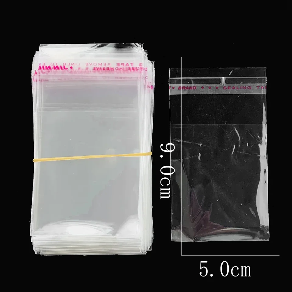 Bustine Trasparenti Richiudibili Piccole 100/200 Pz Trasparente