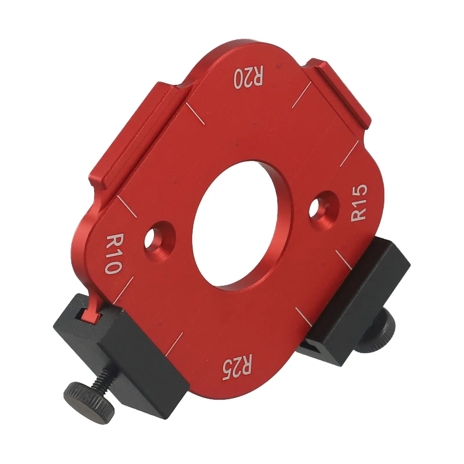 1pc In-1 Trimmer Cutting Fillet Template Radius Jig Router Template Corner Radius Routing Guide Router Bit Arc R10 R15 R20 R25