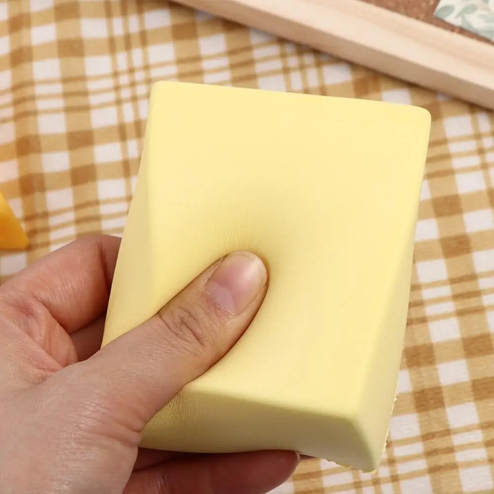 

Мягкие игрушки-тосты Mochi, имитация тостов, 3D имитация тостов, милые желтые игрушки-десерты