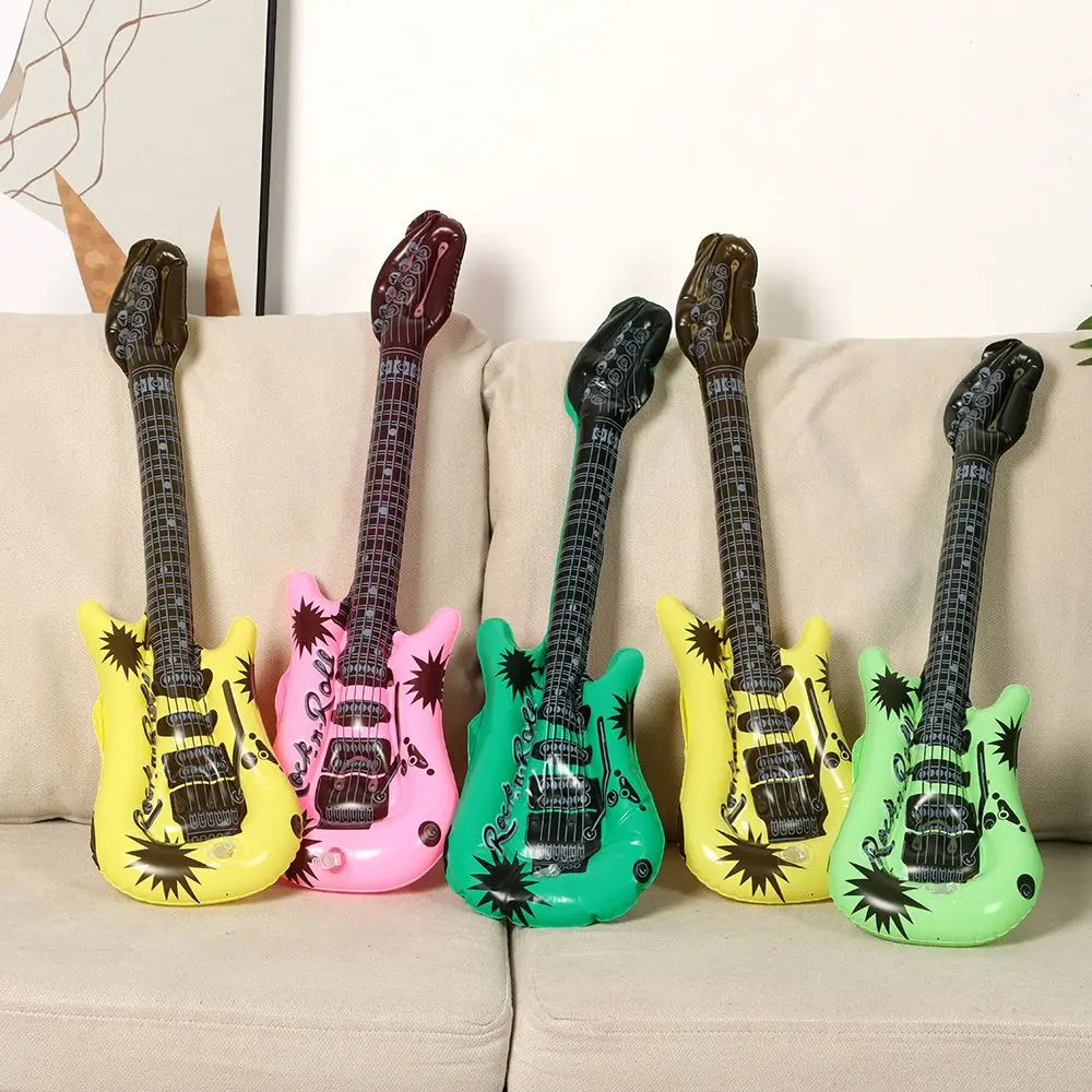 15Pcs Inflatable Instruments Toy Music Balloons Set Simulation Instrument Guitars Saxophones Microphones Party Toy 3