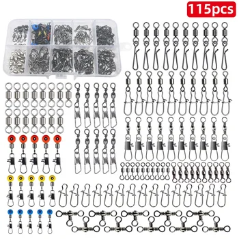 115 fishing connector set, quick change spinner, quick change spinner, quick change spinner 1