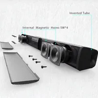 XIKCU Soundbar Speakers Bluetooth 5.3 Stereo Soundbar Surround Sound Home Cinema with Remote Control Support RCA AUX TF-Card - Image 6