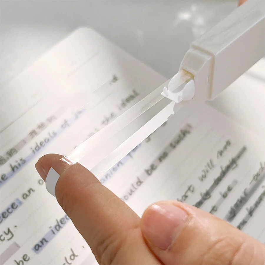 6pcs Small White Out Tapes Tape Roller Instant Correction Tape Mini Whiteout Tape Set Cute Correction Rollers correction tape correction supplies