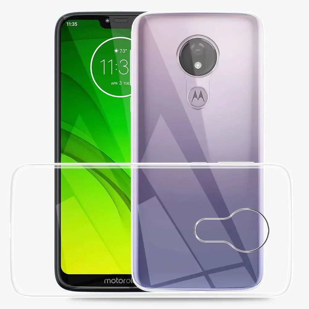 Clear Soft Silicone TPU Phone Case Cover - Enhanced Protection