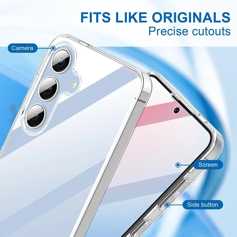 Crystal Clear 360° Full Body Hybrid Protective Case