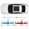Car Sealant Protector Anti-collision Strip Window Seals Rubber Car Seals Edge Sealing Strips Auto Roof Windshield 3