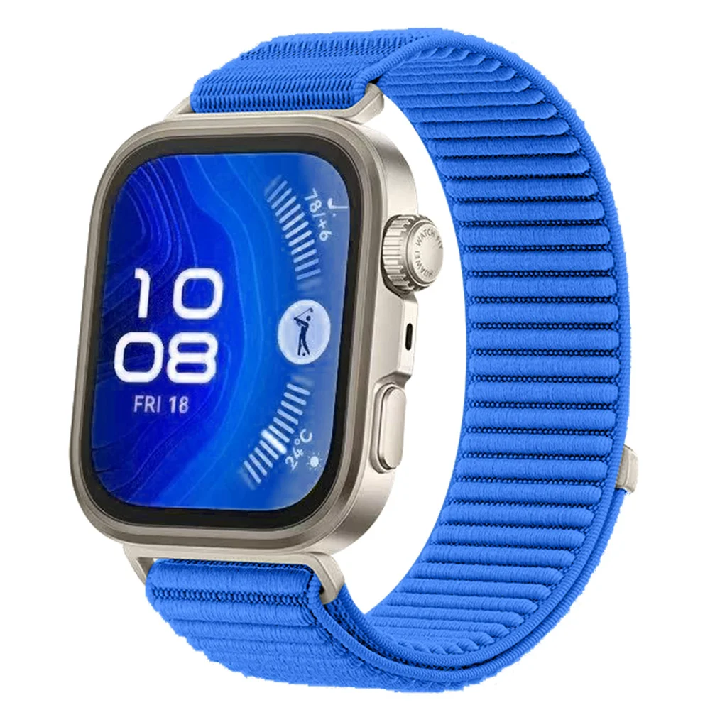 Nylon Loop Sports Strap for Smartwatch - Replacement Wristband Bracelet