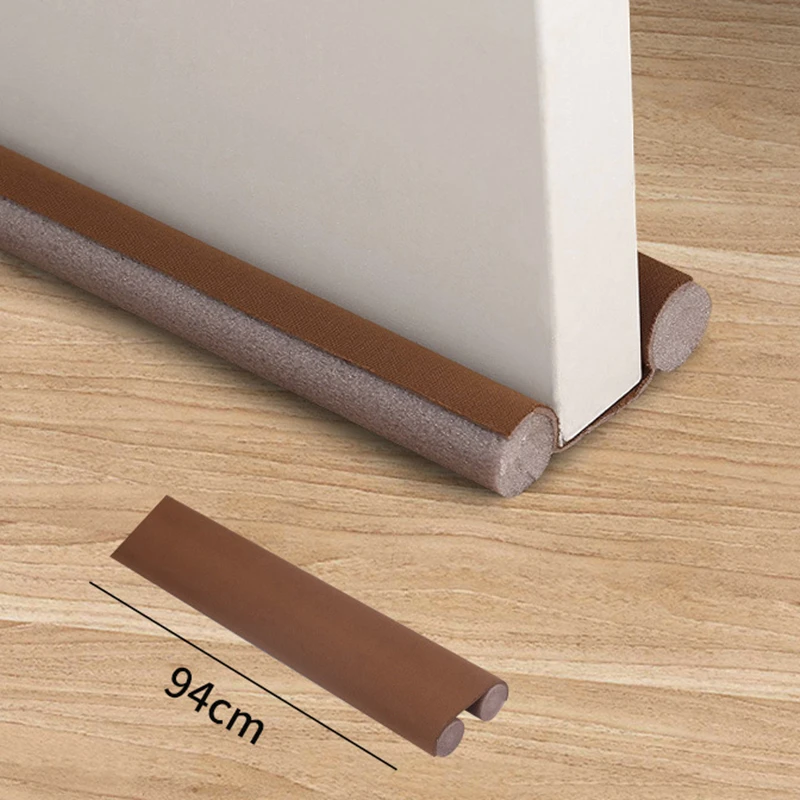 Flexible Under Door Draft Stopper - Thicker Anti-Cold Weather Seal Strip