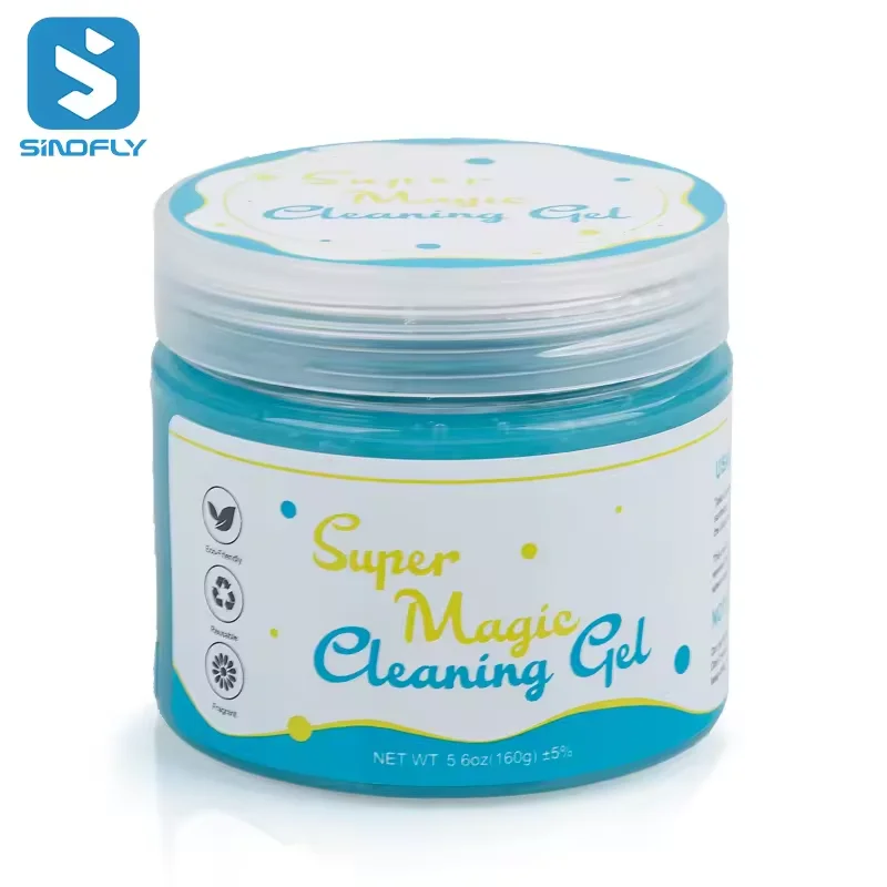 SINOFLY 160g Car Cleaning Gel Magic Clean Mud Clay Laptop Computer Keyboard Cleaning Tool Home Dirt Cleaner Dust Remover