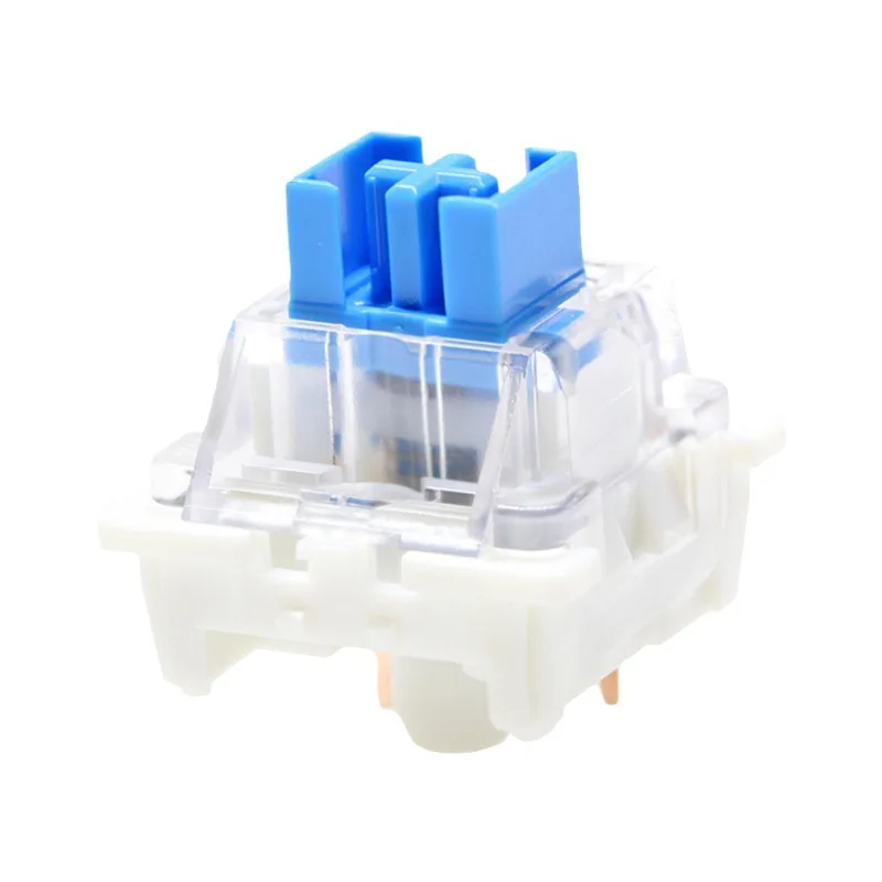 50 Stück Tastaturschalter, Tastatur-Clicker-Taste, Ersatz, 3-poliger taktiler Schalter, Tastatur-Ersatzzubehör – Detail 13