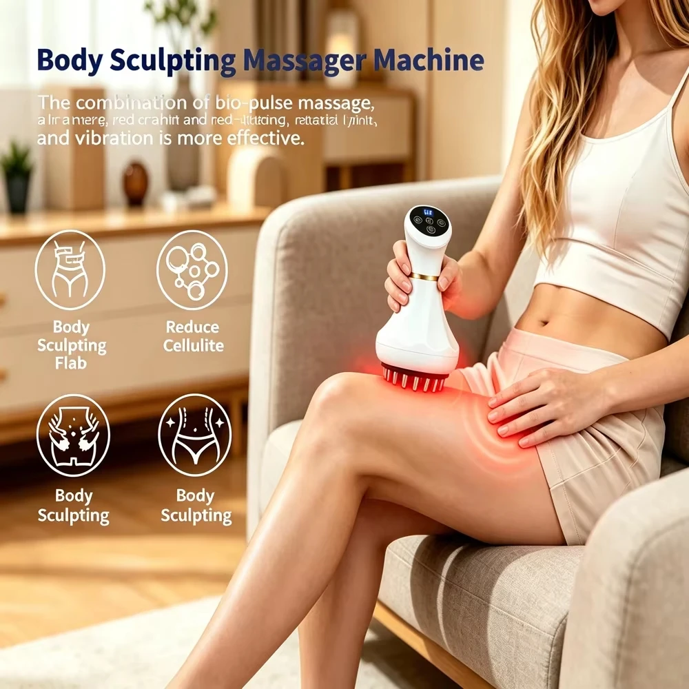 Anti Cellulite Massage Tool Body Sculpting Machine Lymphatic Drainage Massager Helps Reduce Stretch Marks Cellulit 4