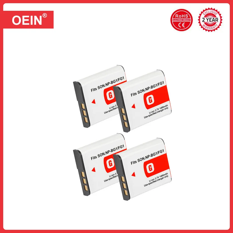 Batería De Iones De Litio Vevor Para NP BG1 3,6 V 1200mAh Para Cámara DSC H50 H10 H20 W210 W220 WX1 W170 H50 | En Línea