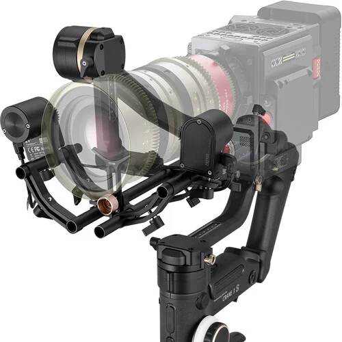 Zhiyun-tech送信信号クレーン,3sサーボフォーカス/ズームモーター 
