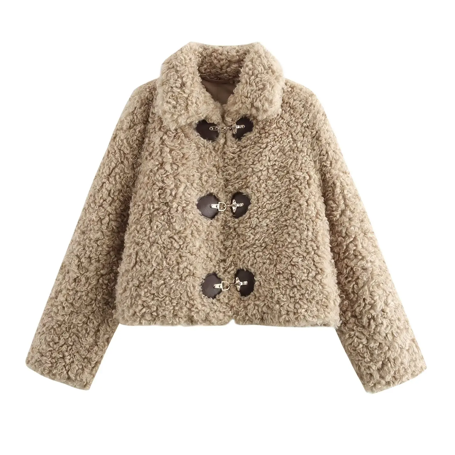Women's Turn-Down Collar Winter Coat