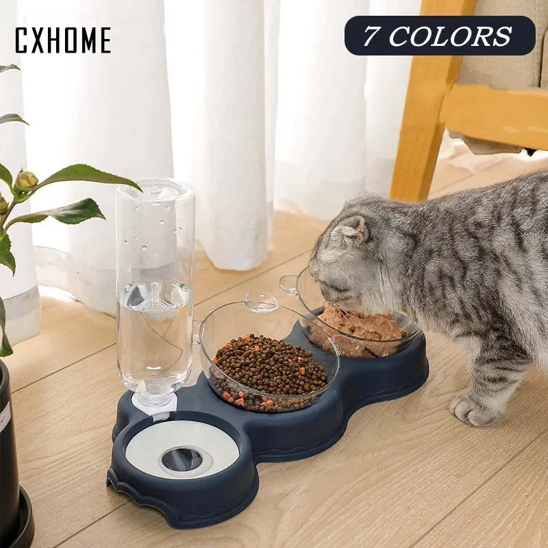 Automatic Water Fountain Cat Automatic Feeder Dog Food Bowls Pet